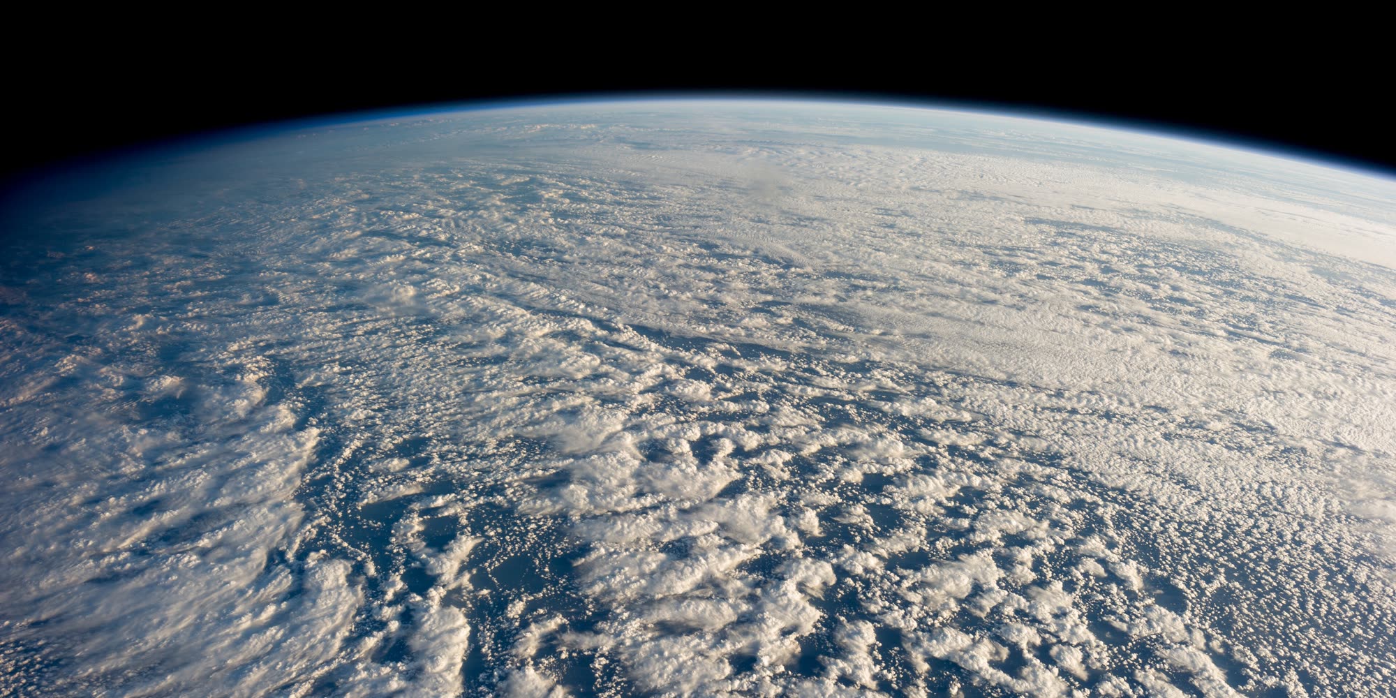 Pacific Ocean from the ISS
